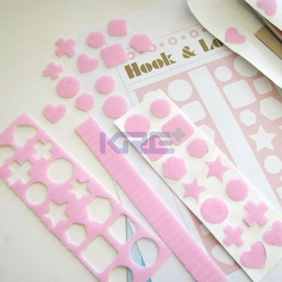 冲型排废品背胶魔术贴