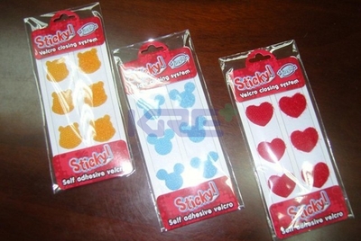 纸卡包装魔术贴